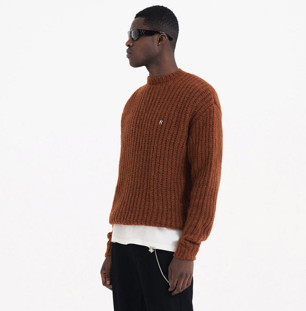 Represent knitted felpa oversized